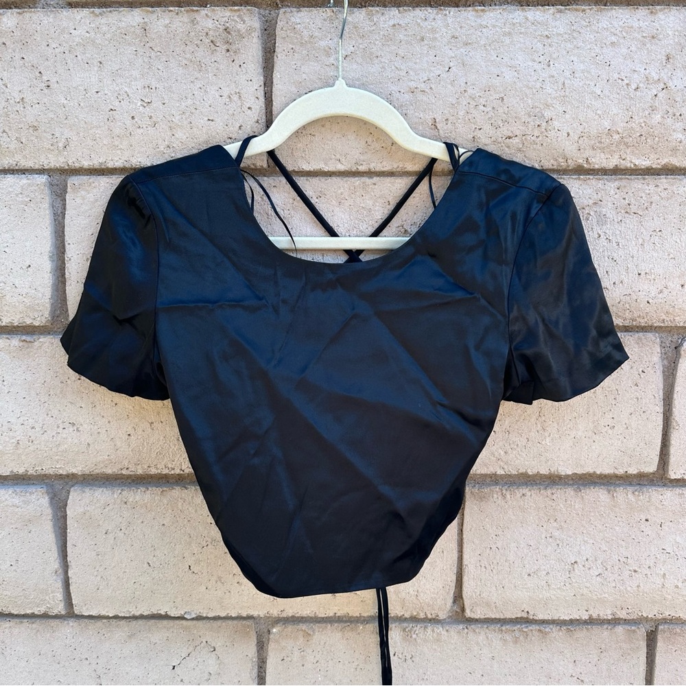 Elegant Black Women's Top